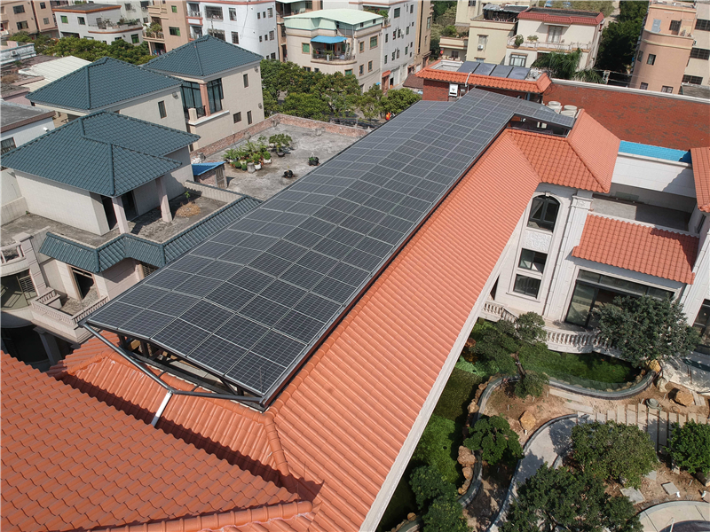 家用屋顶太阳能发电